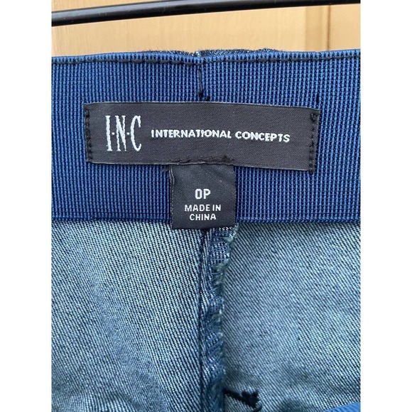 INC Dark Wash Jeggings Women's Size 0P NWT - Picture 6 of 7